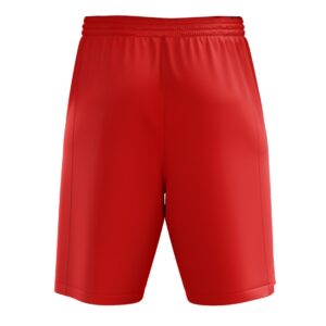 Boys Sports Shorts | Athletic Gym Shorts Workout Basketball Shorts for Men Red Color