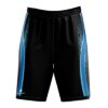 Athletic Running Shorts| Basketball Gym Workout Shorts for Men Black & Blue Color