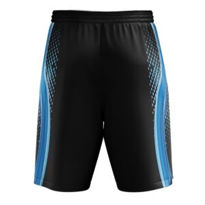 Athletic Running Shorts| Basketball Gym Workout Shorts for Men Black & Blue Color