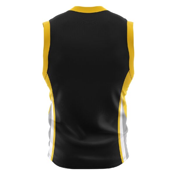 Triumph Basketball Jerseys Online India | Boys Sports Tshirts Black & Yellow Color