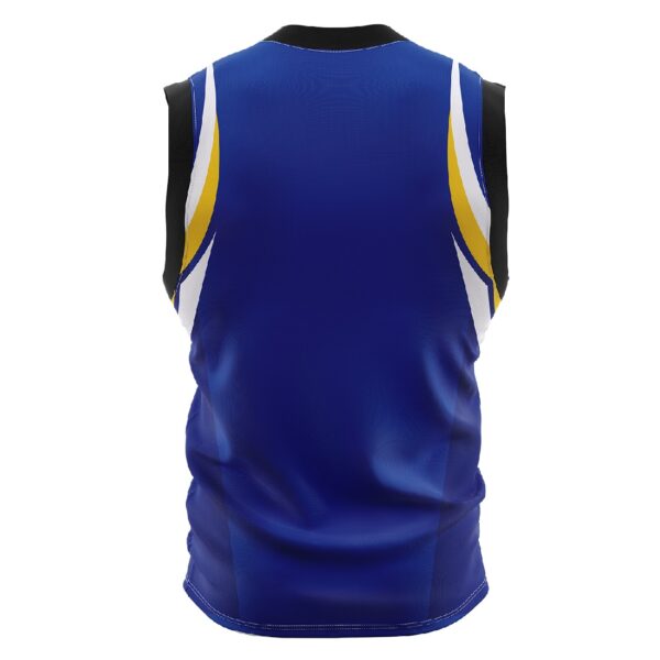 Mens Basketball Jersey | Add Name Number Team Logo Blue color