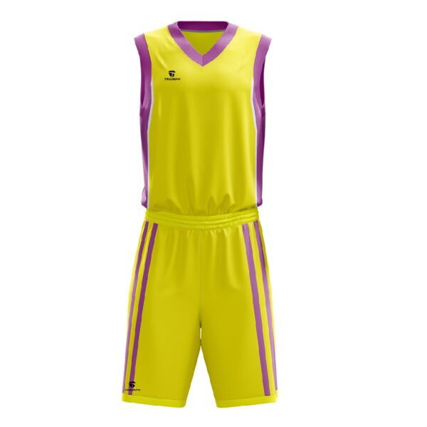 Basketball Sports Jersey Online for Men | Sports Team Uniform for Boy Yellow Color