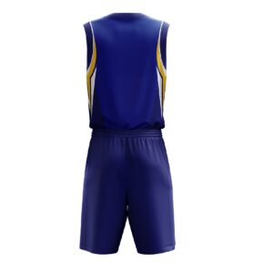Mens Basketball Jersey | Team Uniform Add Name Number Logo Blue Color