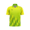 Branded Cricket Jersey Cricket Tournament Sports T-shirt for Men Green & Yellow Color