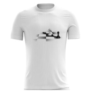 Chess T-Shirts & Apparel for Men | Customised Sports Jersey White Color