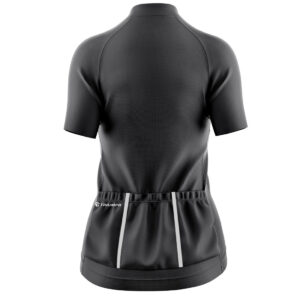 Women’s Jersey for Professional Road Cycling Black Color
