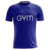 Men’s Quick Dry Workout Tshirts | Gym Running Shirts Blue Color