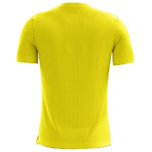 Active Athletic Training Tops | Gym Running Workout T Shirts Yellow Color