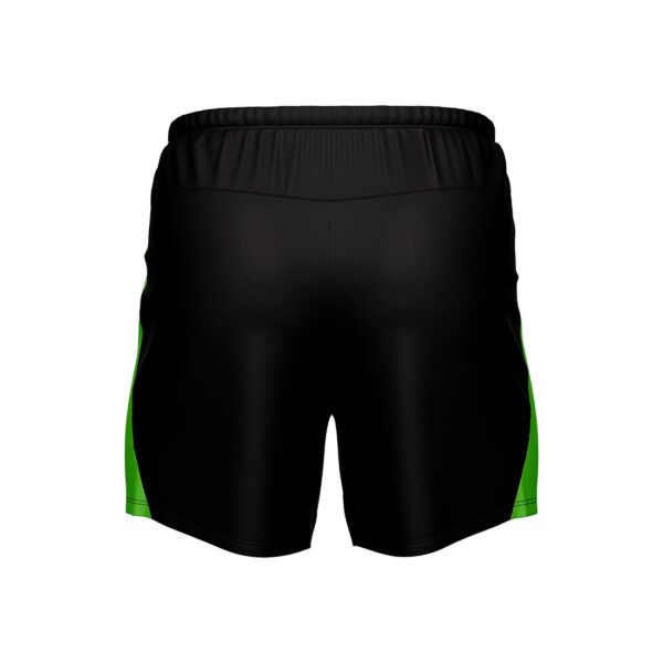 Men’s Light Weight GYM Shorts Black & Green Color