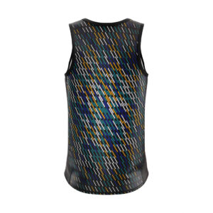 Men Singlet & Tank Top | Premium Multicolor Gym Vest Black Color