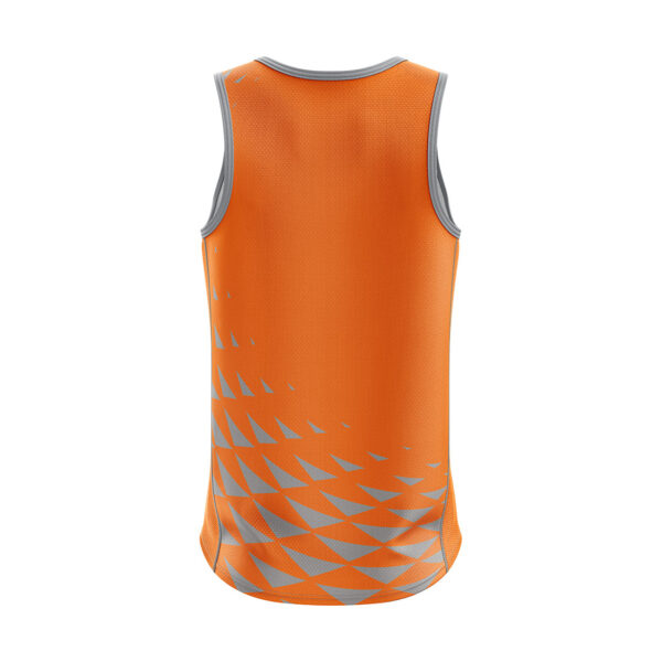 Gym Workout Vests For Men | Sports Tank Top orange color