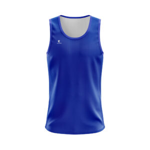 Men’s Vests & Tank Tops for Sports Royal Blue Gym Running Workout Exercise
