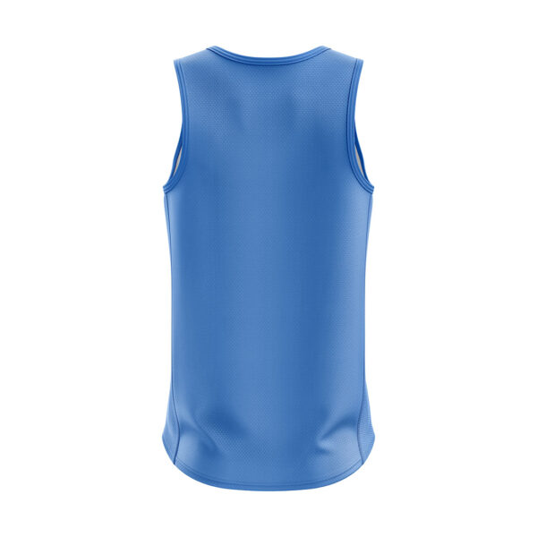 Men’s Workout Training Running Exercise Singlets Sky Blue Color