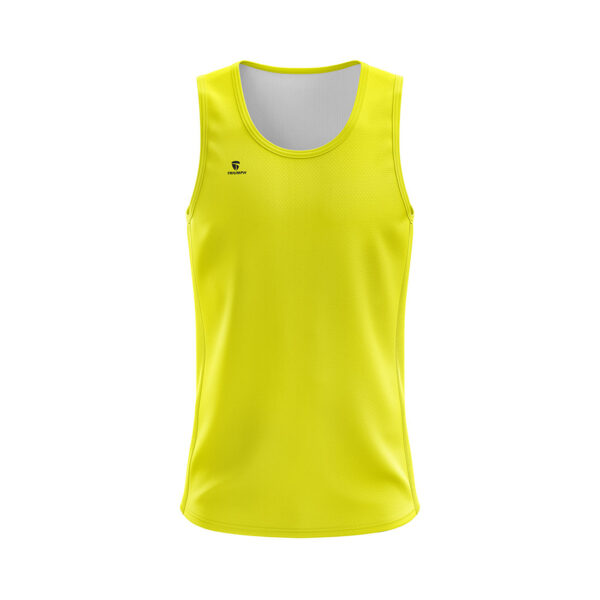 Men’s Tank Tops for Sports Gym Running Workout Exercise Yellow