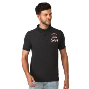 Men's Regular Fit Polo TShirt Black