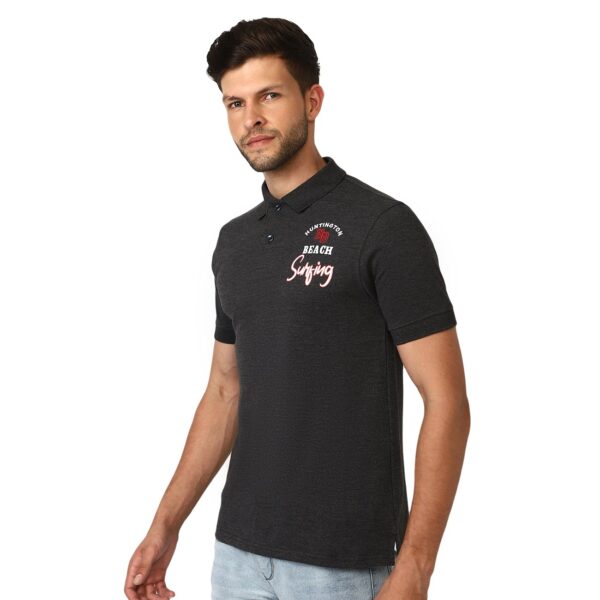 Men's Regular Fit Polo TShirt Black