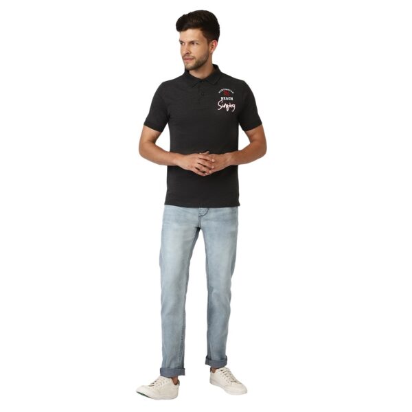 Men's Regular Fit Polo TShirt Black