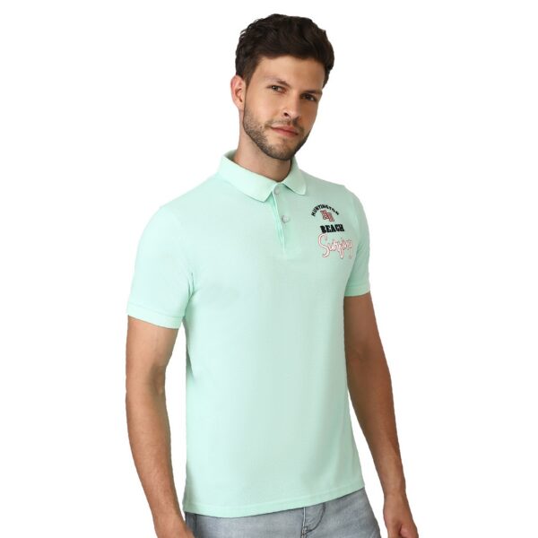 Solid Polo T-Shirts for Men | Half Sleeve Polyester Collar T Shirt