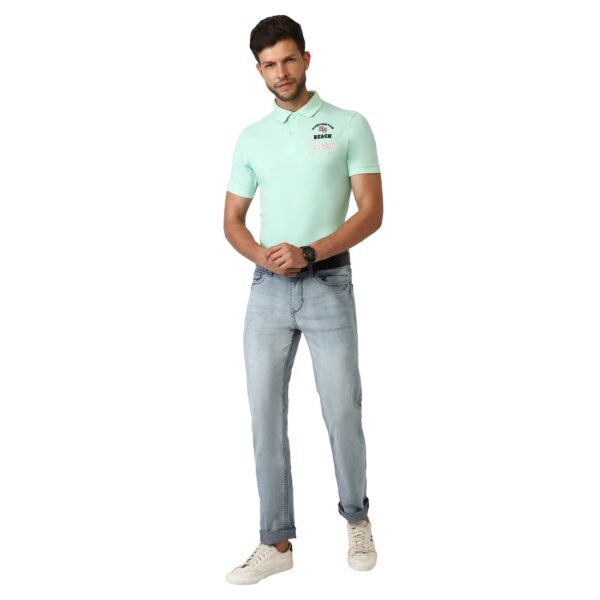 Solid Polo T-Shirts for Men | Half Sleeve Polyester Collar T Shirt