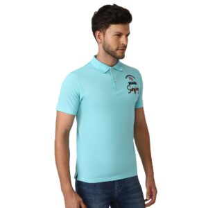 Men's Casual T-Shirt | Polyester Polo Neck Collar T shirt