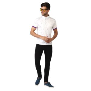 Polo Neck T Shirts for Men | Polyester Casual T-shirts