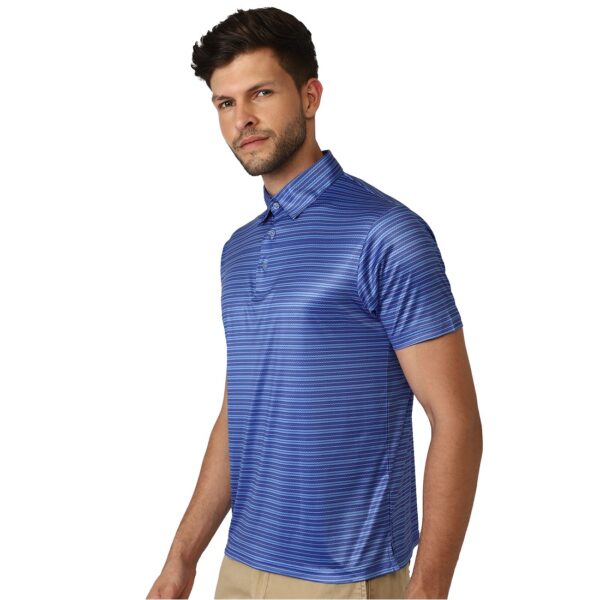 Men's Polo T-Shirts Blue | Regular Button Down TShirt for Men