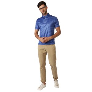 Men's Polo T-Shirts Blue | Regular Button Down TShirt for Men