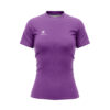 Quick Dry Workout Tennis T Shirts Tops for Women | Custom Sportswear Purple Color