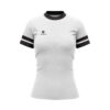 Tennis Practice T Shirts Tops for Women | Custom Tennis Wear White & Black Color