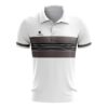 White Tennis T Shirts for Men | Athletic Sports Polo Jersey