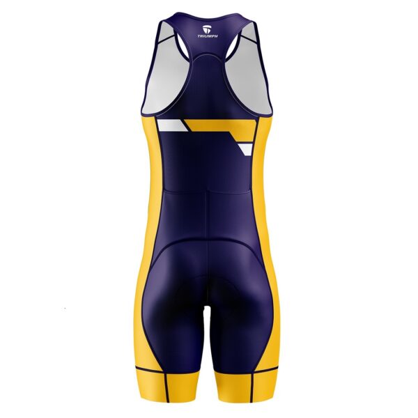 Men's Triathlon Tri Suits | Triathlon Suits Navy Blue Yellow