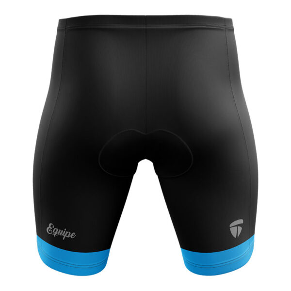 Padded Women’s Cycling Shorts / Girls Cycling Bottoms Black & Blue Color
