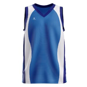 Basketball Sports Jersey Online for Boy Blue & White Color