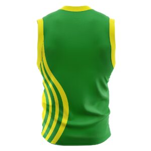 Design Your Own Basketball Jerseys Online | Custom Sportswear Green & Yellow Color