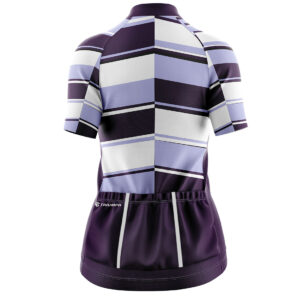 Women’s Cycling Jerseys & Tops | Custom Cycling Clothes Purple & White Color