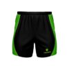 Men’s Light Weight GYM Shorts Black & Green Color