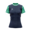 Women’s Tennis T-Shirts Quick Dry Short Sleeve Active Workout Tees Running Tops Blue & Green Color