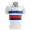 Tennis Jerseys For Men | Custom Tennis Shirts Tees Clothes - White Blue Color