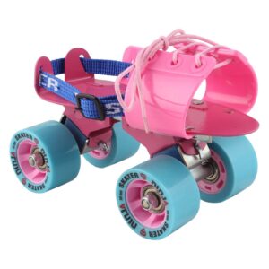 Skater Ninja Adjustable Skate Package - Pink Blue Color