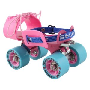 Skater Ninja Adjustable Skate Package - Pink Blue Color