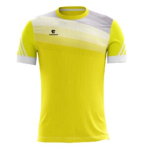 Men Volleyball Tshirt Set | Custom Design Sports Jersey Online - Yellow Color