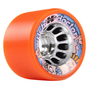 Warrior Hyper Witch Doctor Orange Quad Skate Wheels