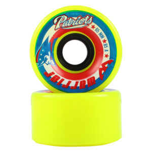 Warrior Patriot Yellow Quad Skate Wheels