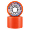 Warrior Hyper Witch Doctor Orange Quad Skate Wheels