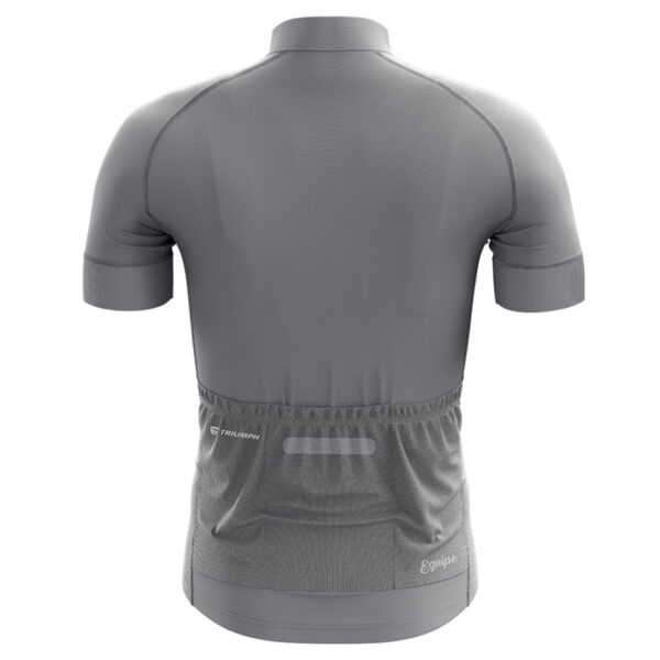 Men's Half Sleeve Cycling Grey Jerseys | Custom Cycling Clothing