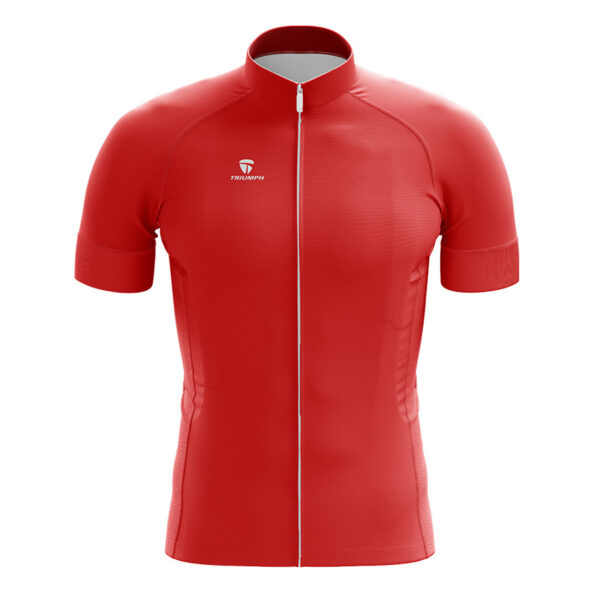 Men's Dri-Fit Cycling Jerseys Red Color | Custom Cycling Wear