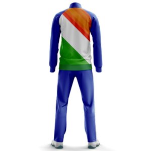 India Tricolor Men's Tracksuits | Indian Flag Print Sports Track Suit