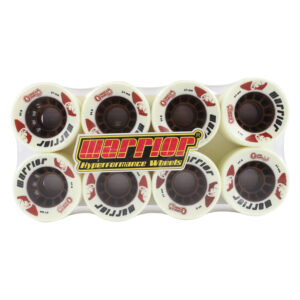 Warrior Gorilla Grip White Quad Skate Wheels