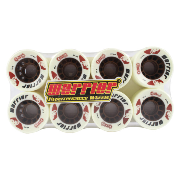 Warrior Gorilla Grip White Quad Skate Wheels