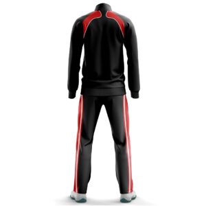 Men's Jogging Suit | Sportswear Tracksuit Online | Custom Sports Jacket Red and Black Colour